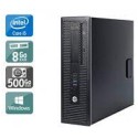 HP PRODESK 600 G1 I5 8 Go 500 Go SFF - WINDOWS 10 (reconditionné)-0