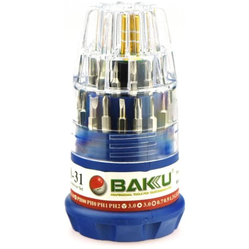 Kit tournevis 30 en 1 BAKU BK-630-31