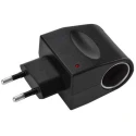 Adaptateur 230V vers prise allume cigare12V 500mA