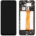 ecran original Service Pack Samsung Galaxy A125 A12 2020 noir + chassis