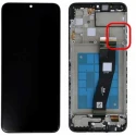 ecran original Service Pack for Samsung Galaxy A025G A02S / M025 M02S 2020 noir avec chassis
