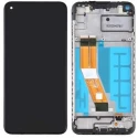 ecran original Service Pack Samsung Galaxy A115 A11 2021 noir + chassis