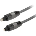 Connexion optique TOSLINK 5mm 1,0m NUMÉRIQUE