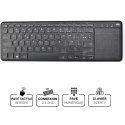 Clavier sans Fil (AZERTY) avec touchpad compatible smart tv et box android