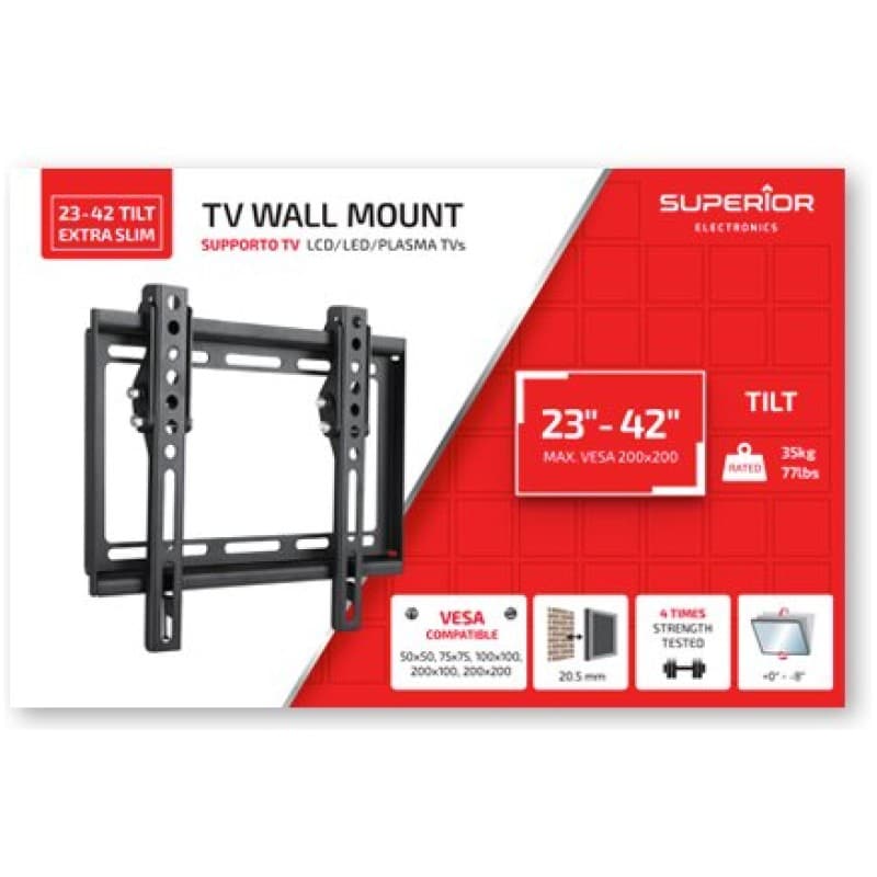 Support TV “23-42 Tilt inclinable Extra Slim - Image 4
