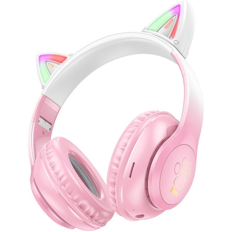 Casque sans Fil Bluetooth oreilles de chat Hoco W42 – Image 11