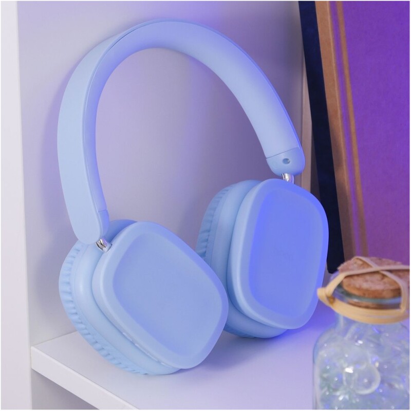 Casque supra-auriculaire sans fil  bluetooth  Hoco W51 bleu - Image 5
