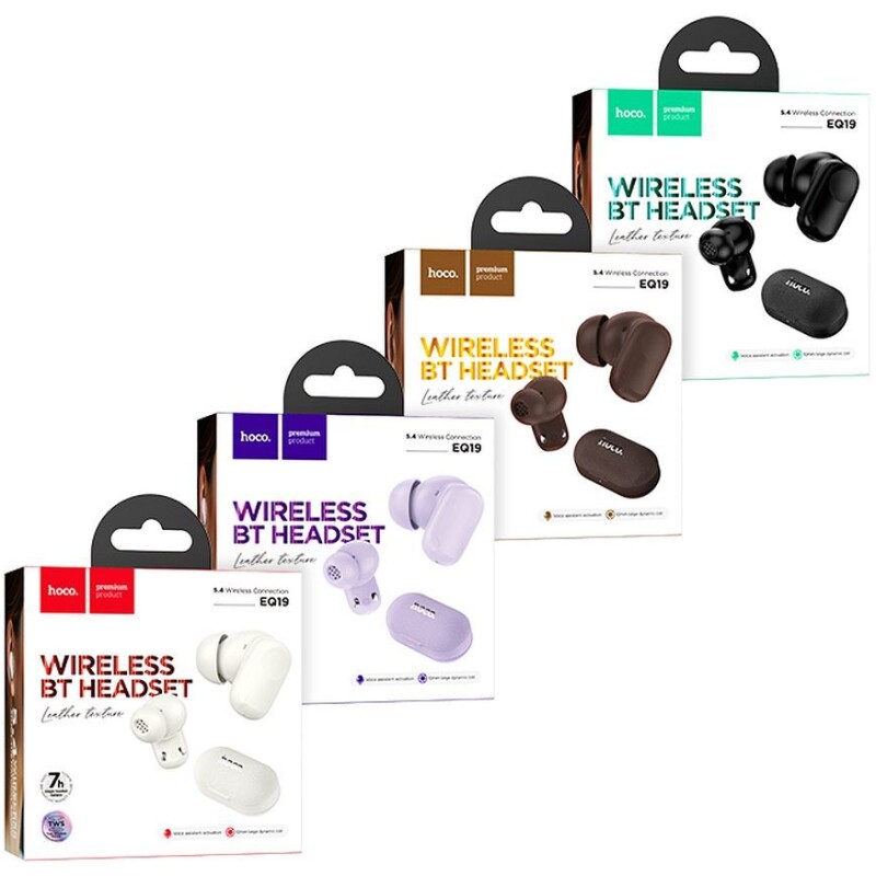 Écouteurs sans fil bluetooth Hoco TWS EQ19