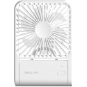 Ventilateur de bureau rechargeable blanc HX-123