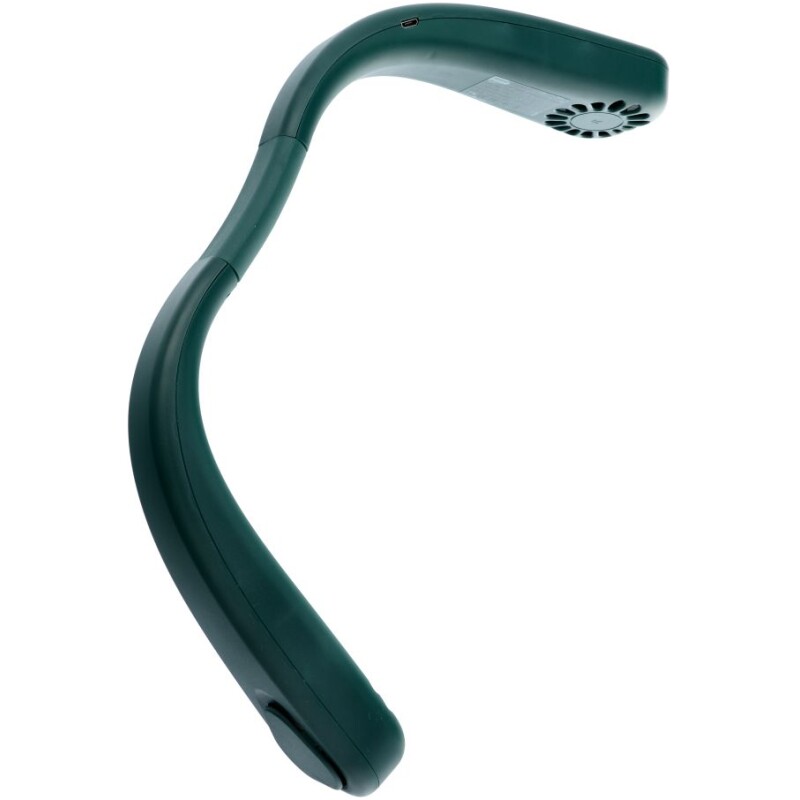 Ventilateur de cou portable rechargeable Usb C RC-K-1067 Vert – Image 2