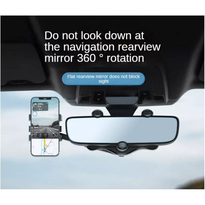 Support smartphone auto sur rétroviseur – Image 7
