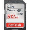 Carte SD SDXC SANDISK ULTRA 512 Go 150 Mo/s
