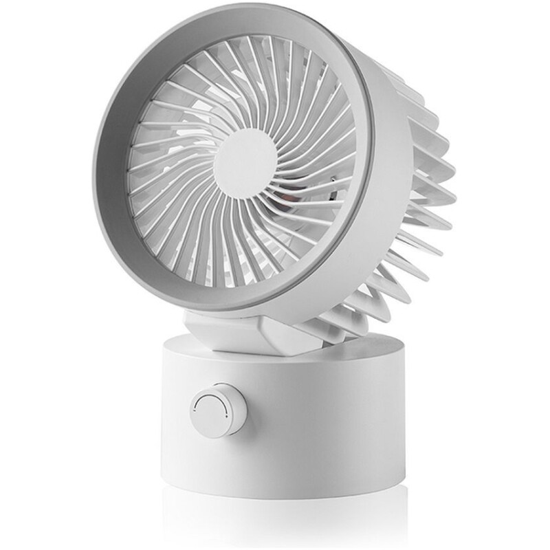 Ventilateur de bureau USB LLD-F87U Blanc