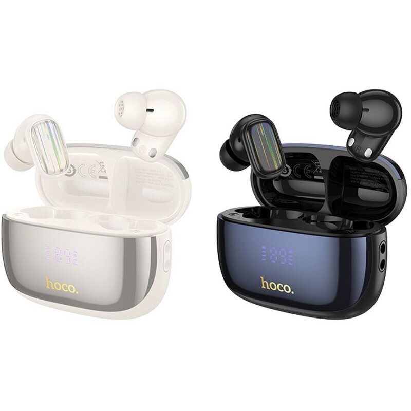 écouteurs bluetooth sans fil HOCO EQ20 noir – Image 4
