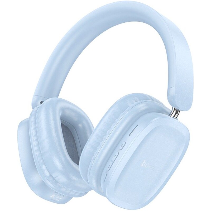 Casque supra-auriculaire sans fil  bluetooth  Hoco W51 bleu