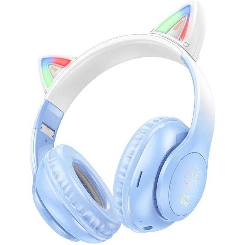 Casque sans Fil Bluetooth oreilles de chat Hoco W42 - Image 8