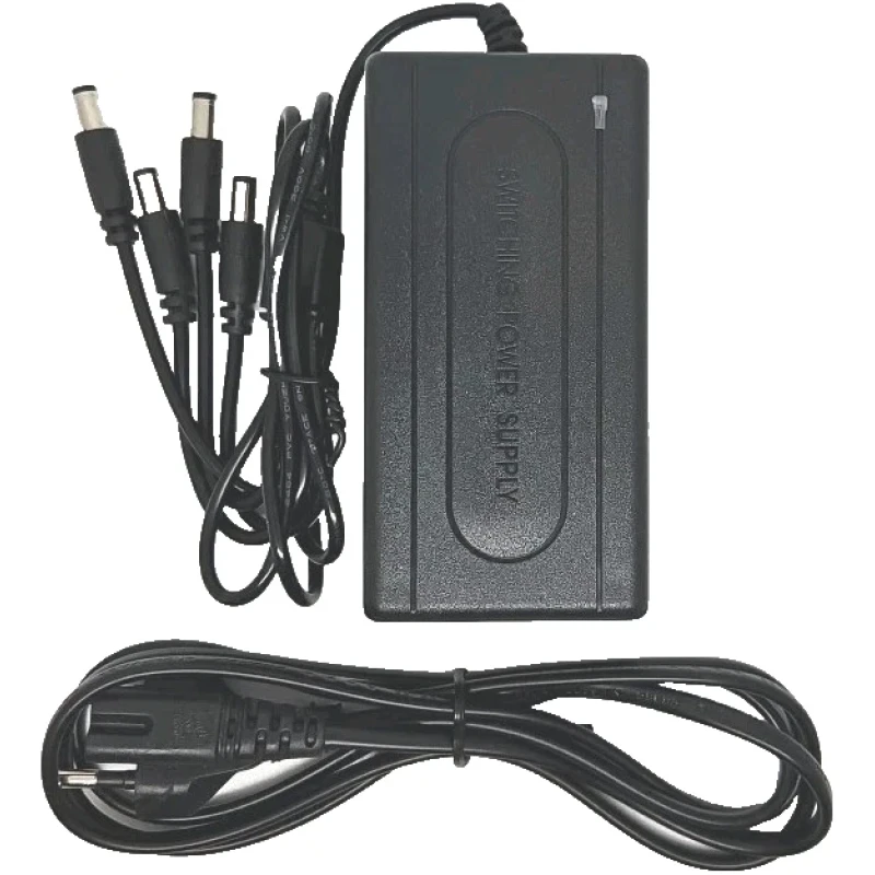 bloc alimentation 12 volts 5 amperes 4 sorties dc male