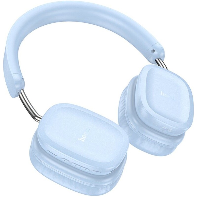 Casque supra-auriculaire sans fil  bluetooth  Hoco W51 bleu - Image 6