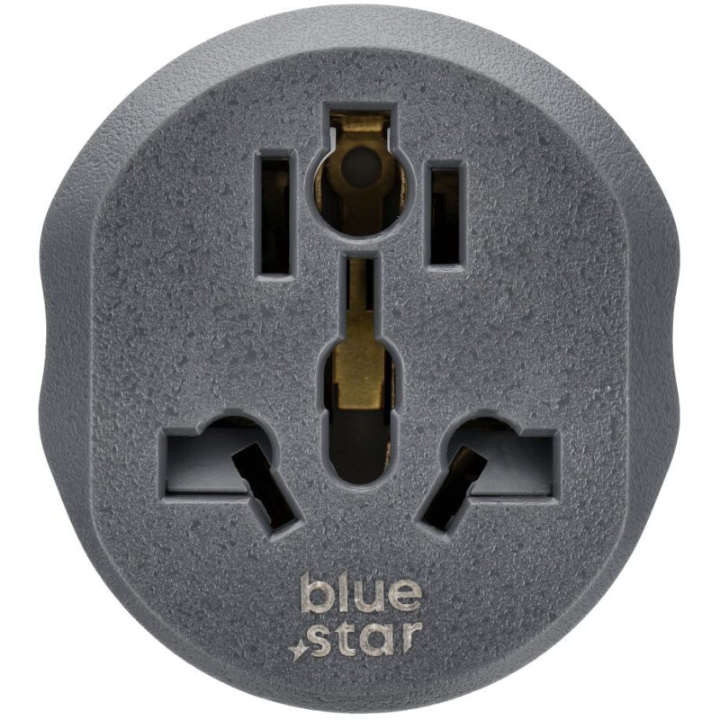 Adaptateur de voyage Blue Star GO TO USA (type A) 10 A blanc – Image 2