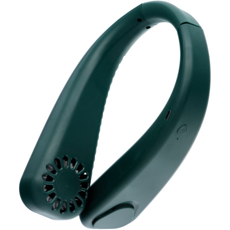 Ventilateur de cou portable rechargeable Usb C RC-K-1067 Vert – Image 3