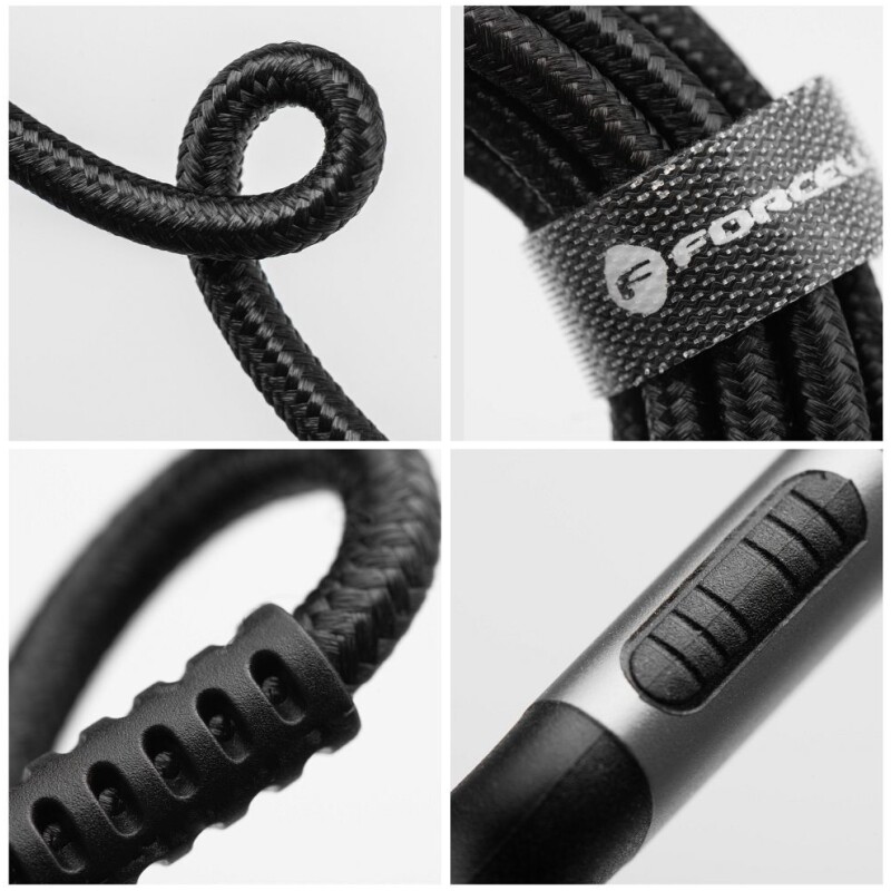 Câble USB vers Lightning Forcell F-Energy 2,4 A 12 W 2 m – Image 2