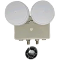 LNB Monoblock Twin 6° Astra & Hotbird Vizyon VZ-22 0,1 dB Full HD 3D 4K