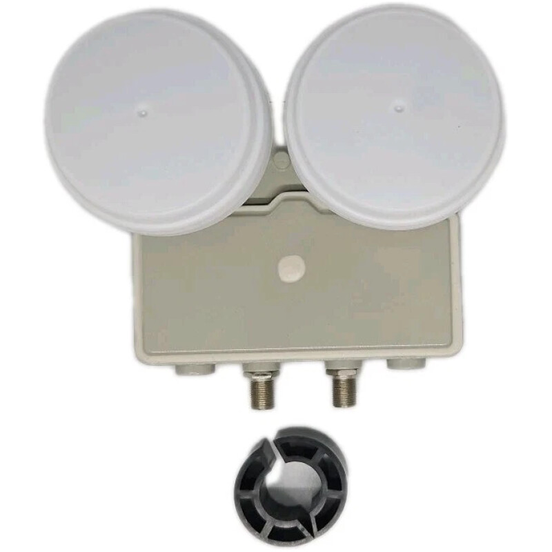 LNB Monoblock Twin 6° Astra & Hotbird Vizyon VZ-22 0,1 dB Full HD 3D 4K