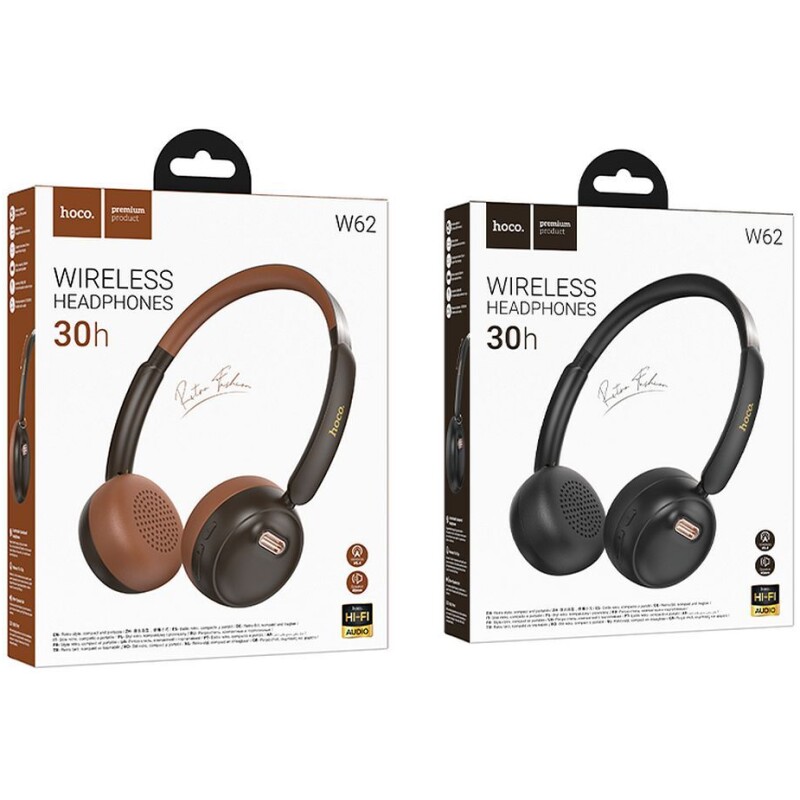 Casque sans fil bluetooh leger Hoco W62 30h autonomie – Image 4