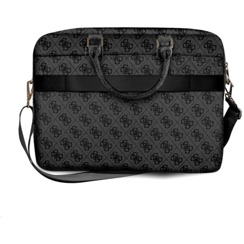 Sacoche GUESS 4G 15" / 16" avec logo G cross Gris – Image 2