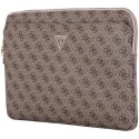 Housse Cuir Pu 4G Triangle Logo pour Ordinateur Portable / Porte Documents 14"