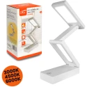 Lampe LED de bureau pliable rechargeable par usb 3000mah lamex LXL1956
