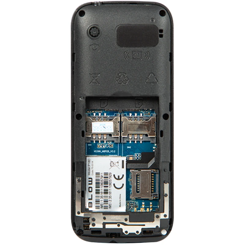 telephone Senior touches raccourci dual sim torche blow P18D - Image 3