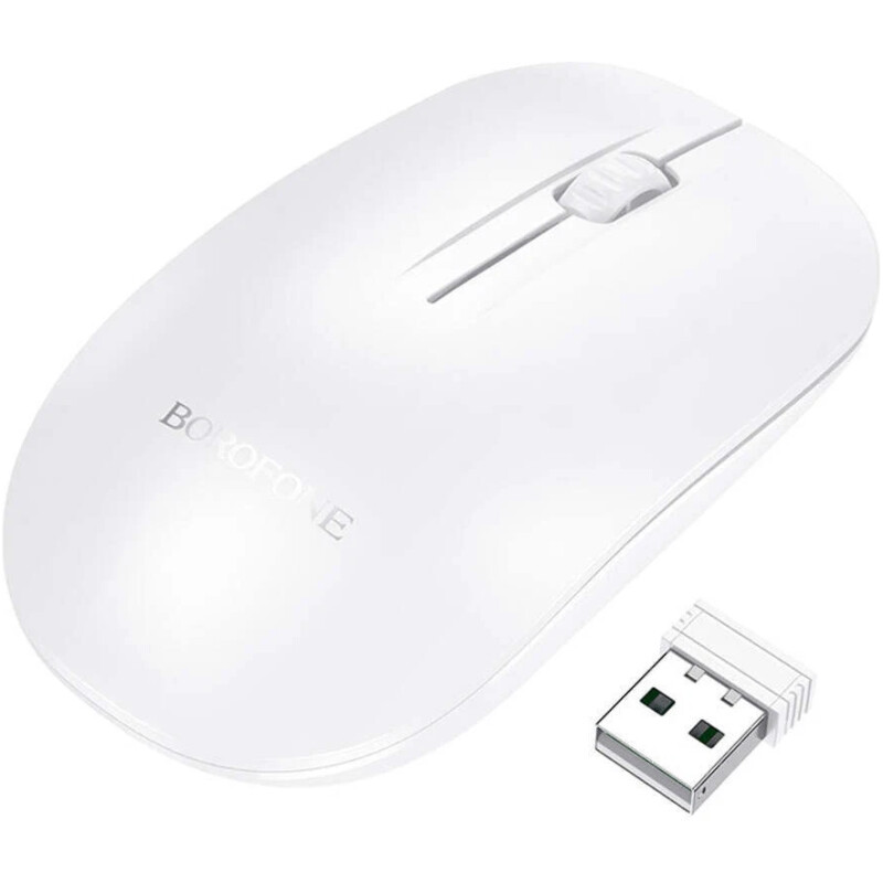 souris sans fil ultra legere 38grammes 1000dpi usb borofone BG14