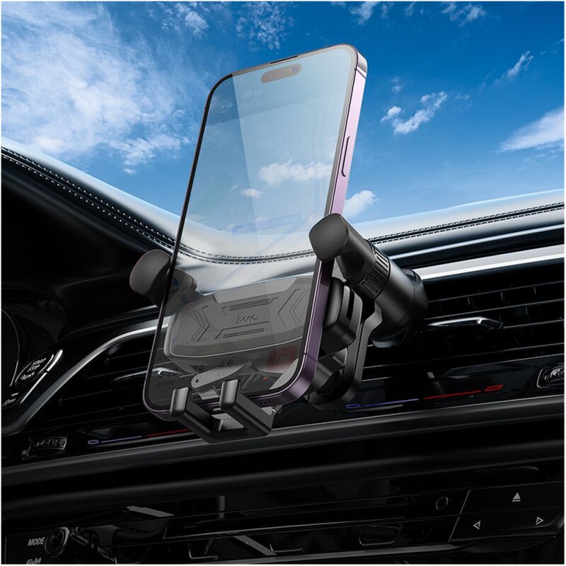 Support smartphone auto grille de ventilation Hoco Gravity H66