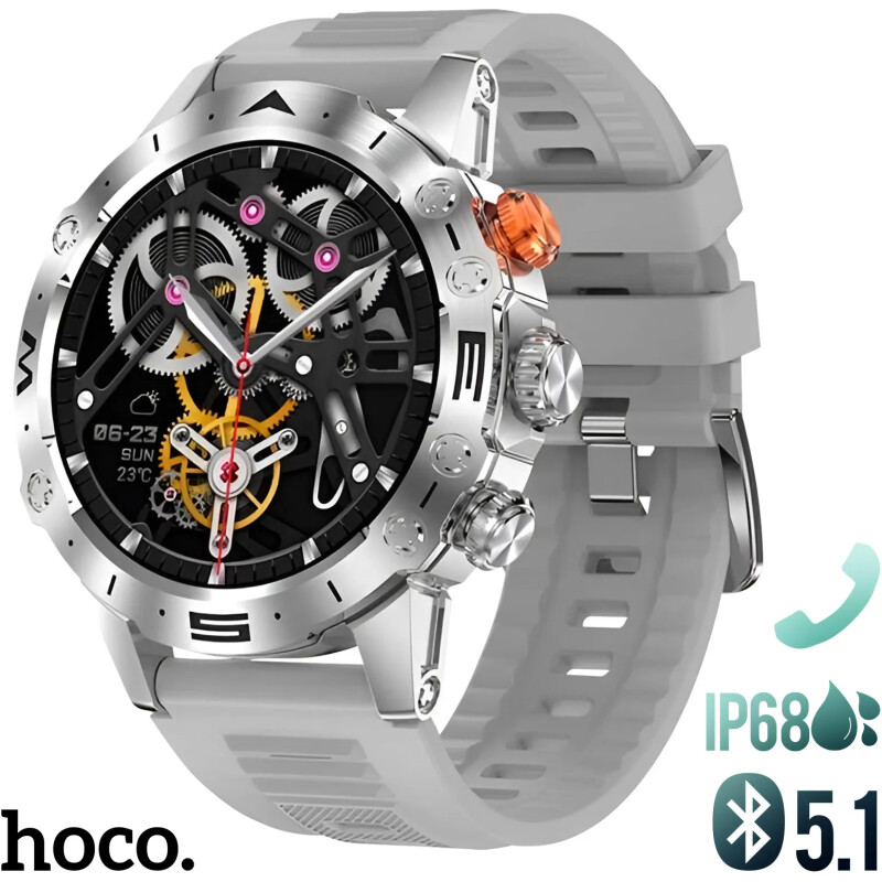 Montre connectée Bluetooth Sport Boitier Antichoc Etanche  IP68 HOCO Y20