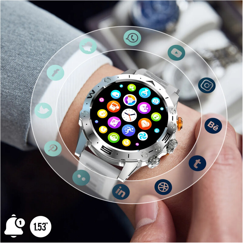 Montre connectée Bluetooth Sport Boitier Antichoc Etanche  IP68 HOCO Y20 – Image 6