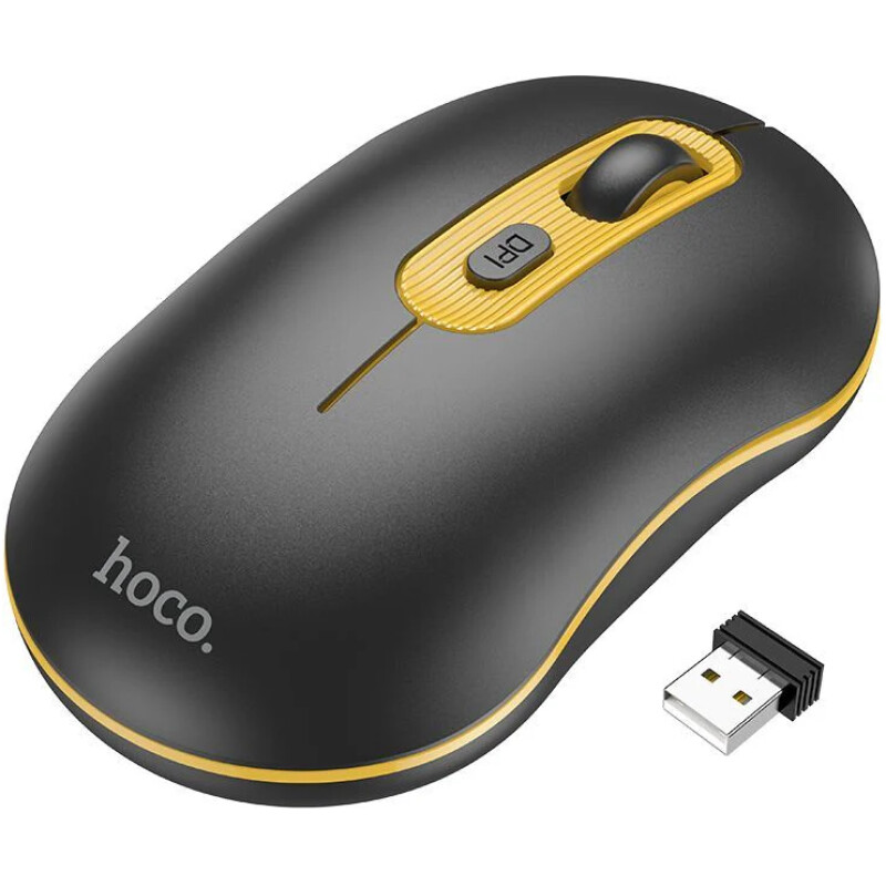 Souris sans fil usb 2.4g ergonomique Hoco GM21 – Image 2