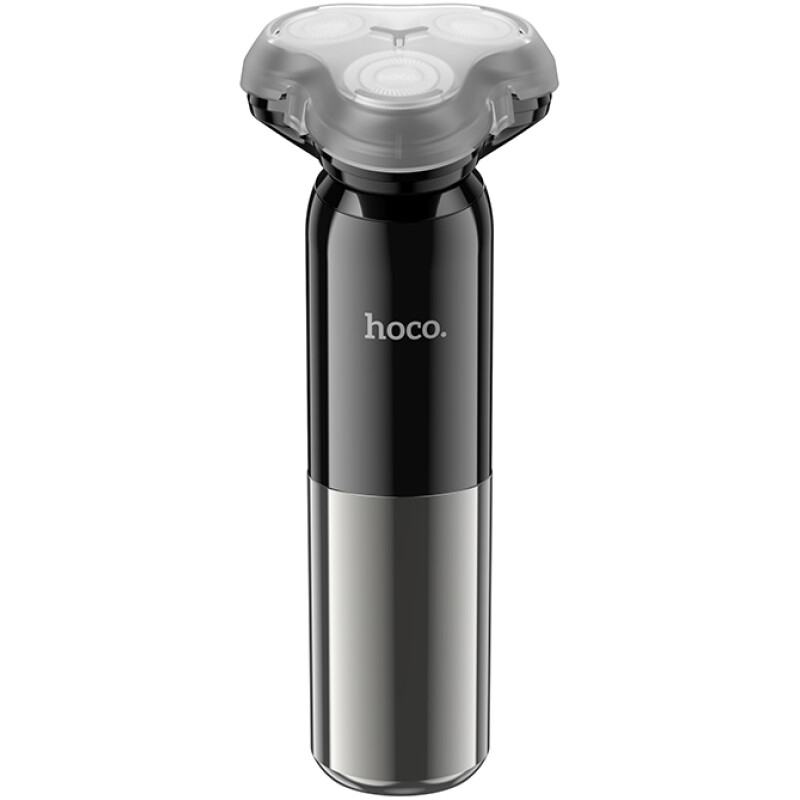 Rasoir 3 têtes lames rotative rechargeable imperméable/waterproof IPX7 Hoco – Image 2