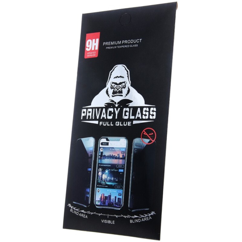 Verre trempé privacy iphone 16/16 plus/SE 2025/16 pro/16 pro max anti espion – Image 4