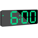Horloge Réveil numérique Led vert rectangulaire DS-3806M