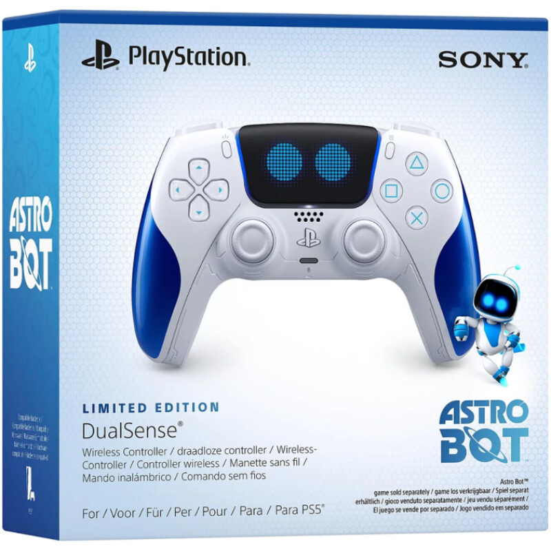 Manette Sans Fil SONY Dualsense pour PS5 - Astro Bot Edition Limitée