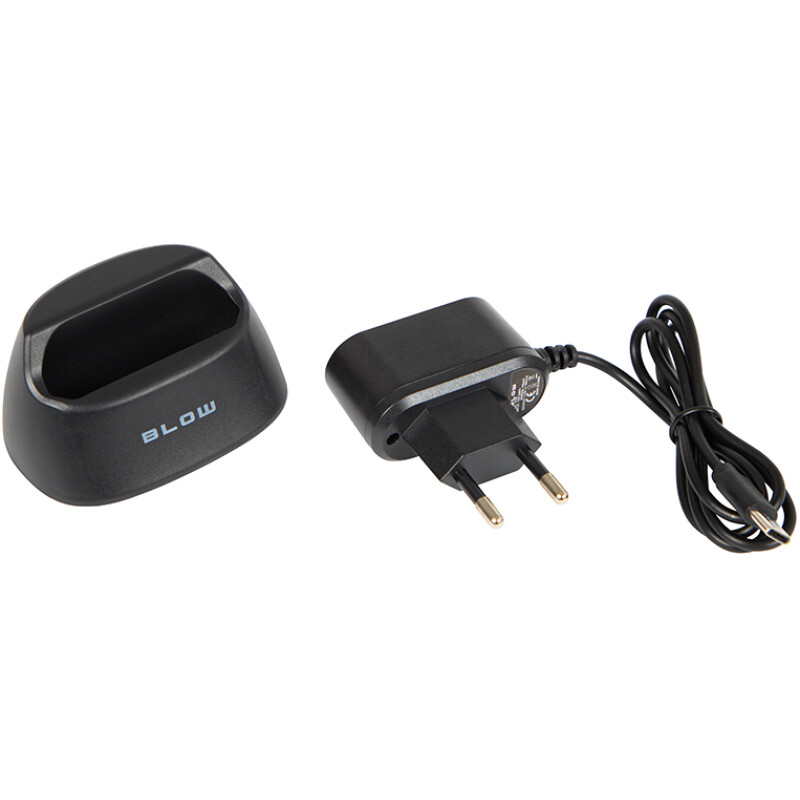 telephone Senior grosse touches bouton SOS dual sim torche sur socle blow S18D – Image 5