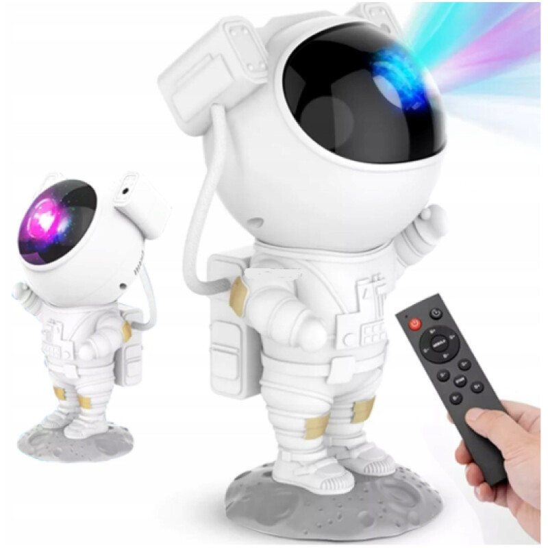 lampe laser nebuleuse + étoiles astronaute debout Grand Modele USB – Image 5
