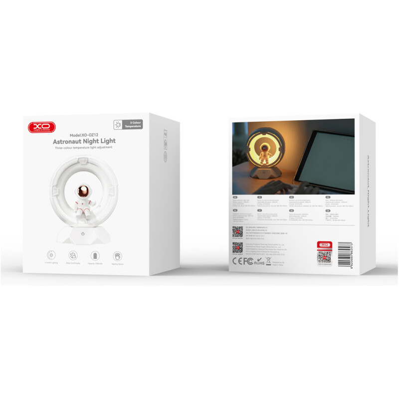 lampe veilleuse astronaute rechargeable par usb – Image 6