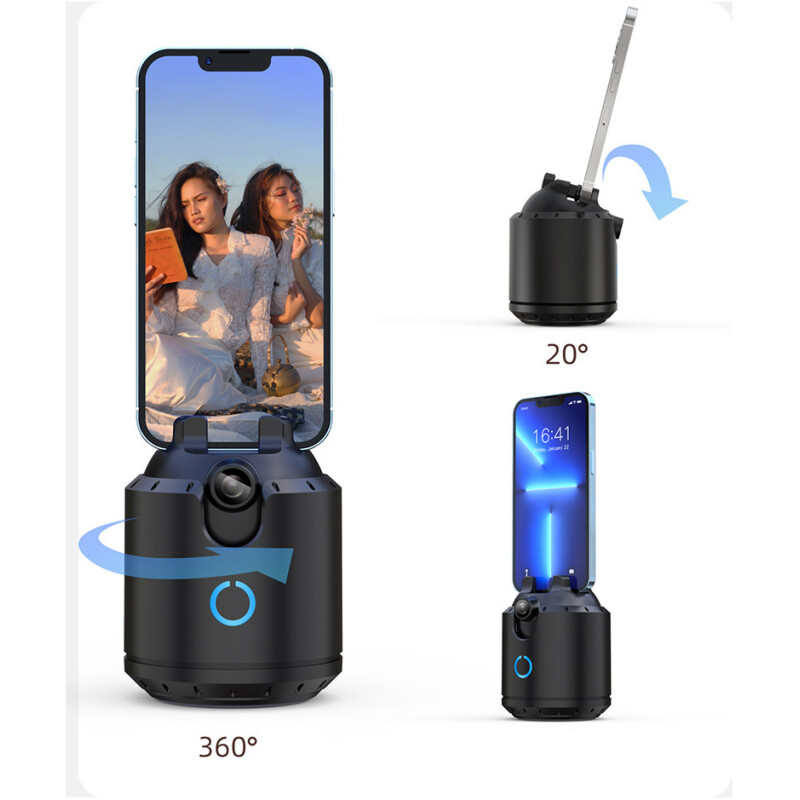 support smartphone Selfie intelligent suivi/Trackeur auto du visage 360°