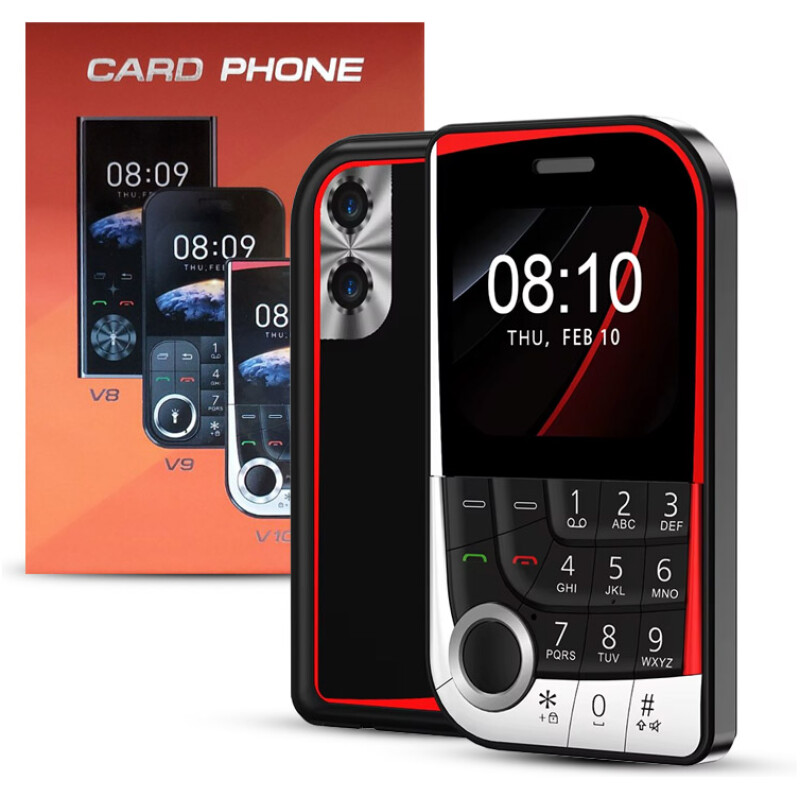 SERVO V9 débloqué fonction téléphone cadran rapide clavier double carte SIM GSM mini téléphone – Image 4