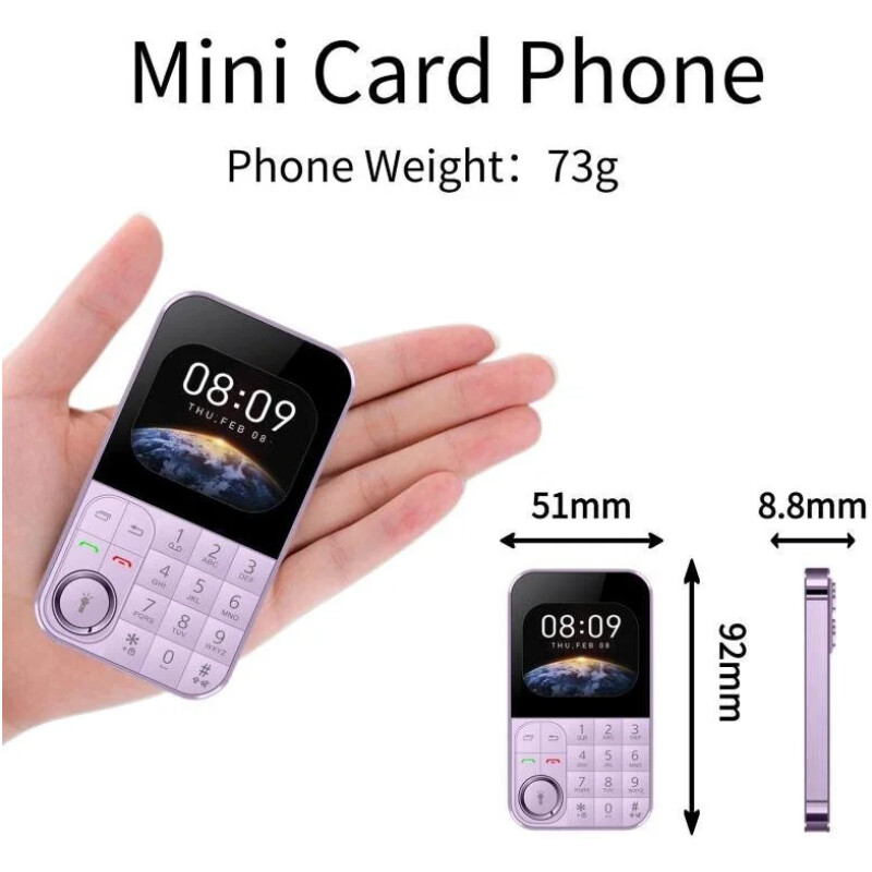 SERVO V9 débloqué fonction téléphone cadran rapide clavier double carte SIM GSM mini téléphone – Image 5